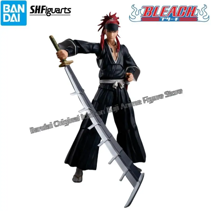 

Bandai In Stock Original Box Garage Kit Model Bleach Abarai Renji Shf Anime Characters Collectible Original Action Figure Statue
