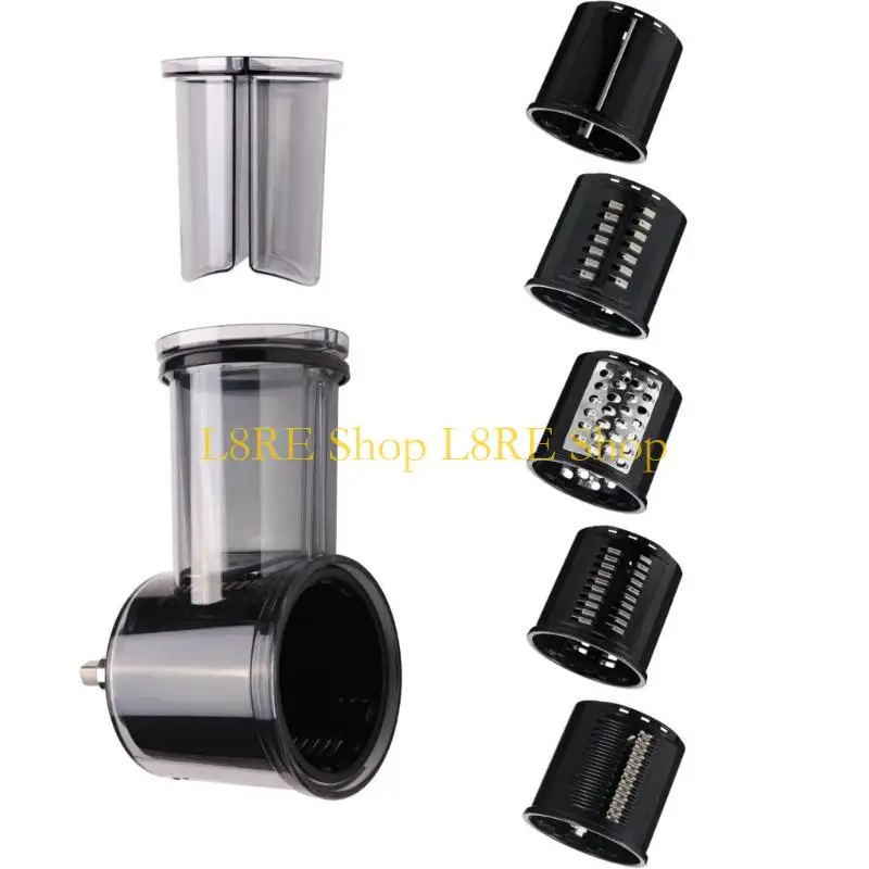 

L8RE Vegetable Cheese Slicer Cutter Grater Peeler For 3.5QT 5QT 6QT 7QT 8QT