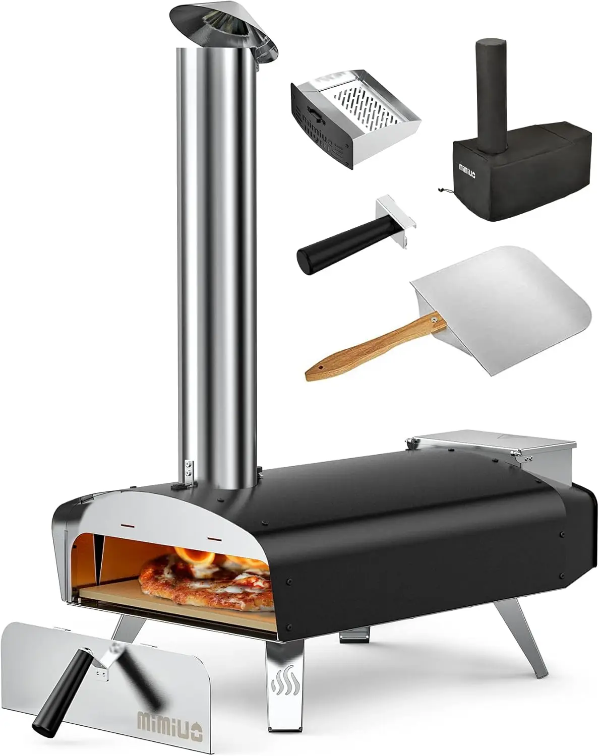 Outdoor Pizza Oven Wood Pellet 12