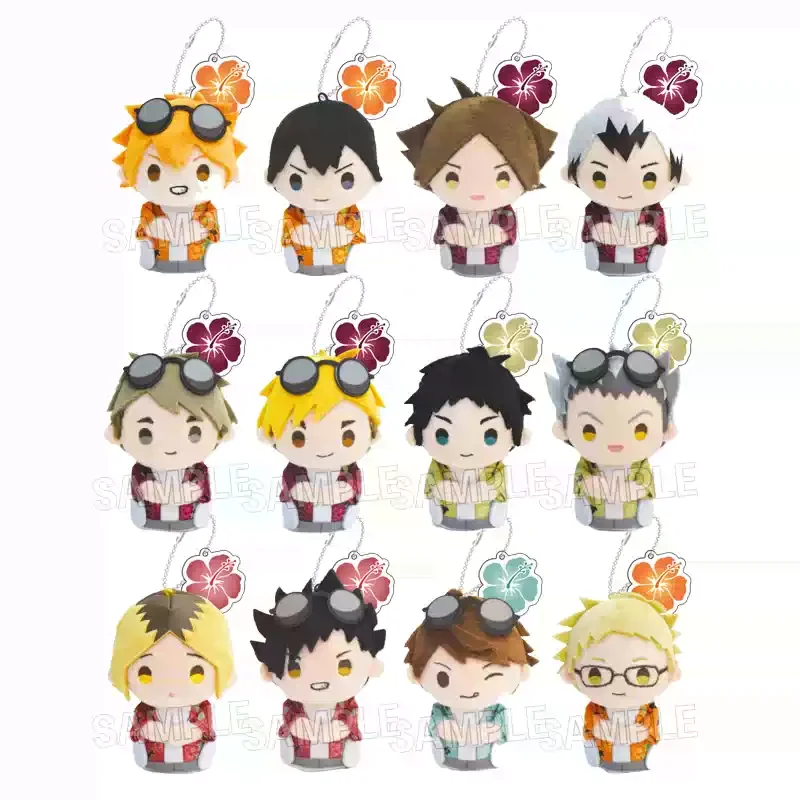 

Подлинное аниме Haikyuu!! Пальчиковая серия Чан Ся Вер. колеги Kei Tsukishima Tetsurou kuroo мультфильм Коллекционное издание подарок