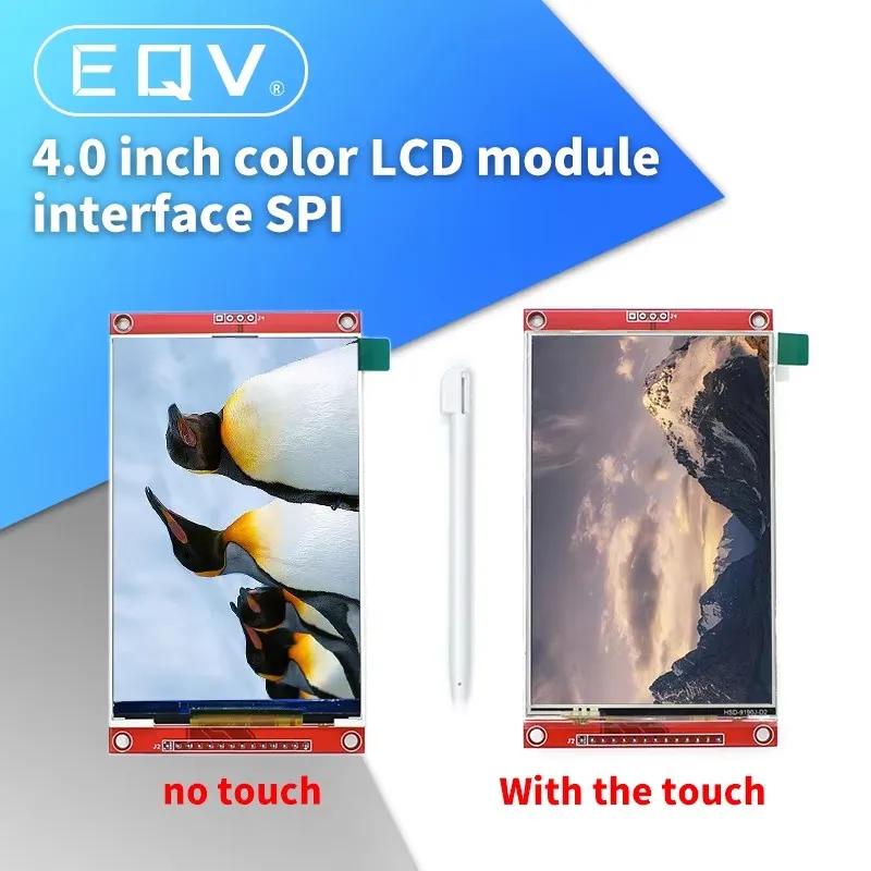 New 4.0-inch SPI serial port LCD touch screen module with 480*320 TFT display module ILI9486