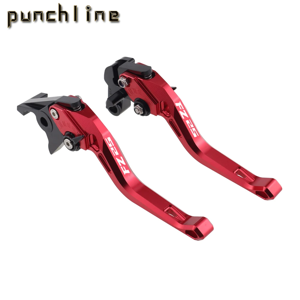 Fit For FZ25 FZ 25 FZ-25 2017-2018 Motorcycle CNC Accessories Short Brake Clutch Levers Adjustable Handle Set