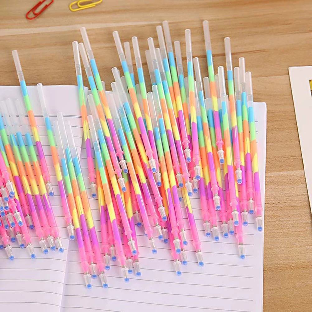 

20 Pcs Pen Refills Multicolor Fluorescent Fine Pen Refills Tip for Craft Scrapbooking Adult Coloring Watercolor Pens