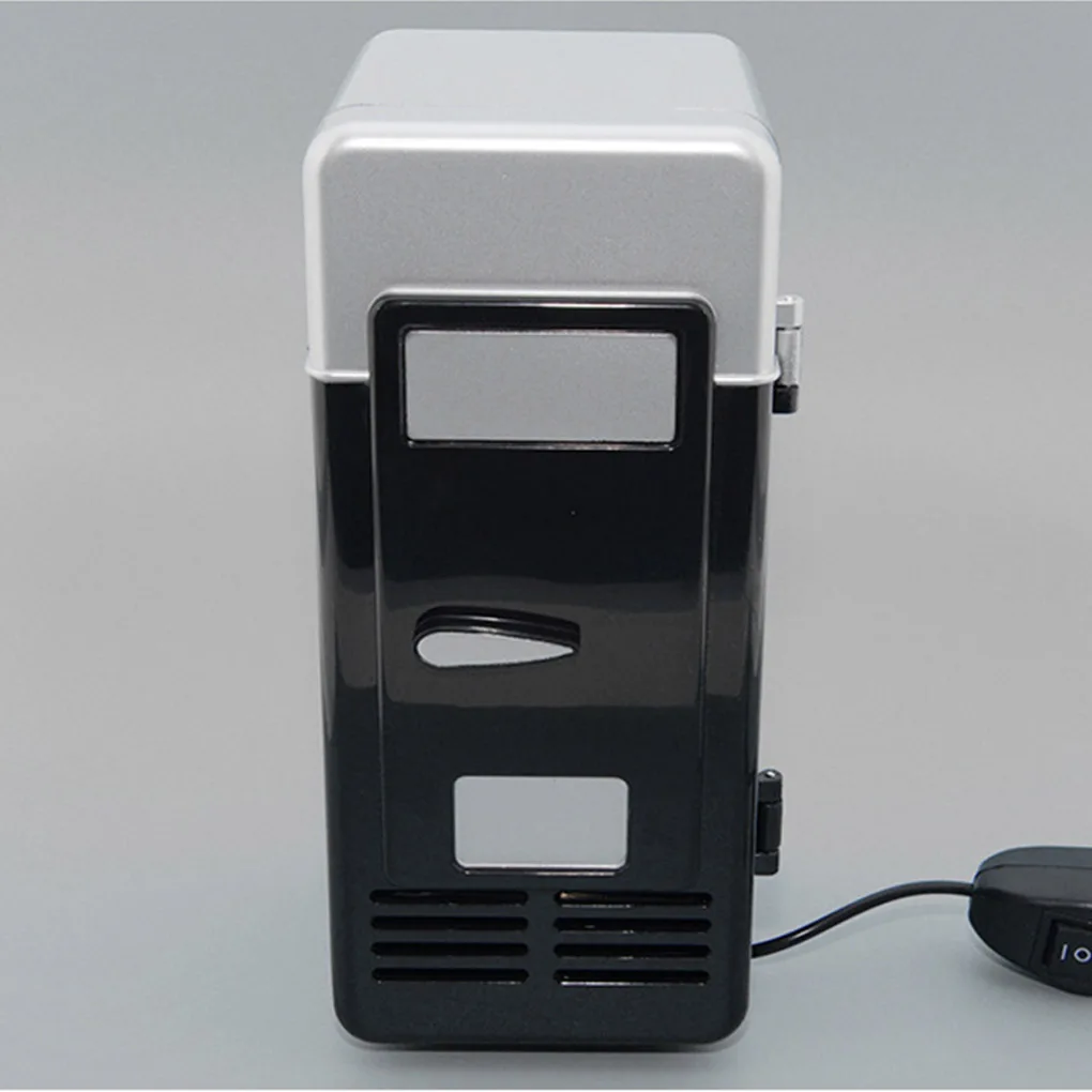 Mini Nevera Portátil para Auto, Enfriador y Calentador de Agua, Doble Función, Mini Refrigerador para Viajes y Picnic, USB, para Latas de Bebidas y Hielo