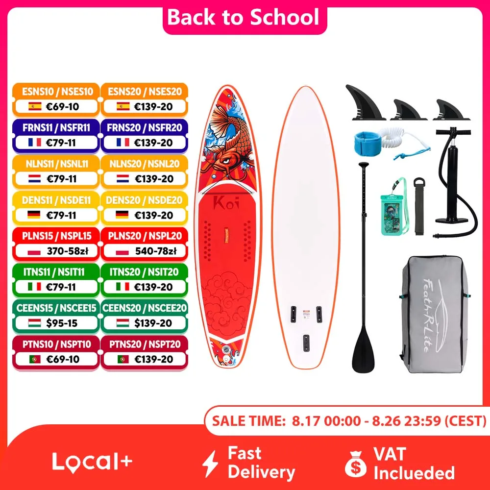 FunWater Dmuchana Deska SUP z EU za $105.95 / ~401zł