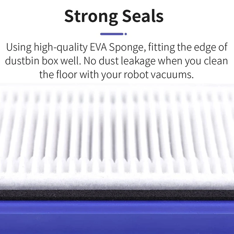 Hepa Filter Replacement For Eufy Robovac L70 Hybrid Robot Vacuum Parts Accessories, 4-Pack
