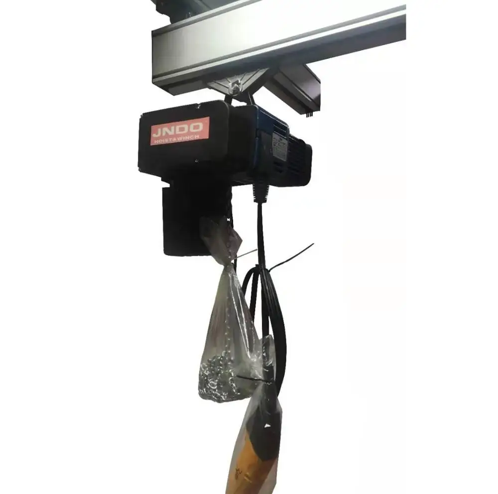 125kg to 2000kg  euro dual speed electric chain hoist for light crane system