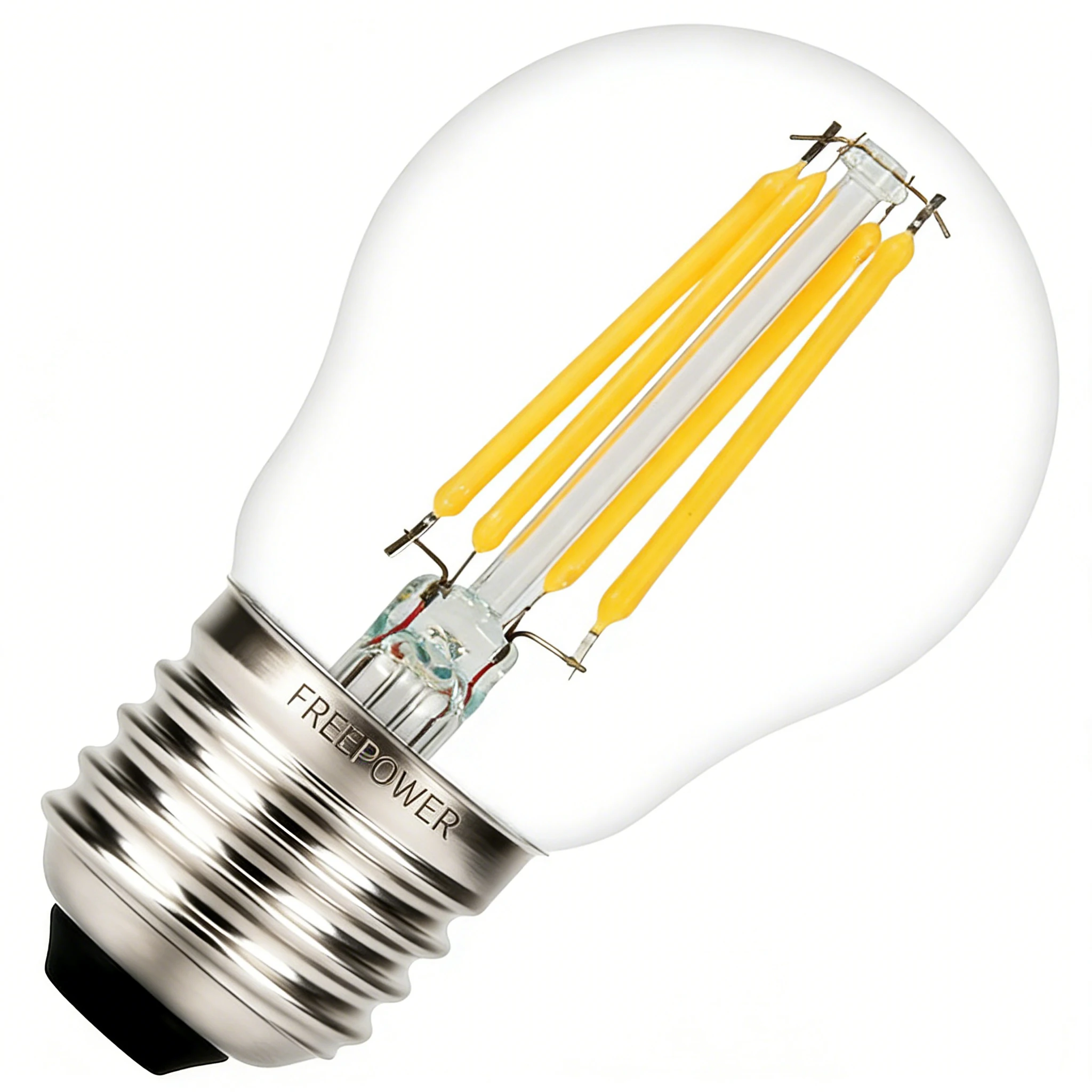 

FREEPOWER Light bulbs E27 E14 Retro LED Filament Bulb 220v Vintage Candle Glass Bulb 2W/4W/6W
