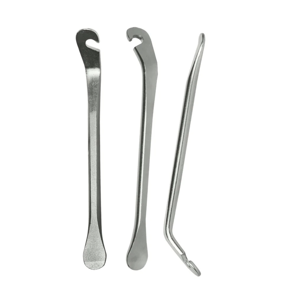 3 قطع من أداة رافعة الدراجة ذات الحافة الناعمة للإطارات المعدنية القوية خفيفة الوزن وصغيرة الحجم لسهولة الحمل مثالية لركوب الدراجات في الهواء الطلق