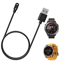 Dock Charger Adapter Smartwatch USB Charging Cable Power Charge Wire For Zeblaze Stratos 4 Sport Smart Watch Accessories