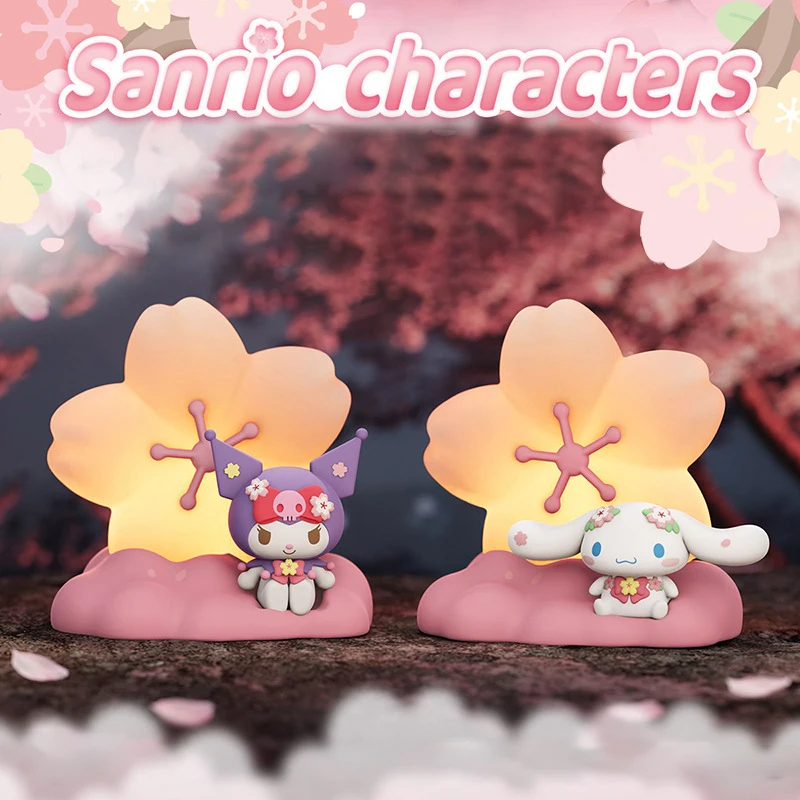 

Мультяшный Sanrio, новая серия Sakura, ночник, Декор, Kawaii, ночная лампа, атмосфера, аксессуары для девочек, подарки