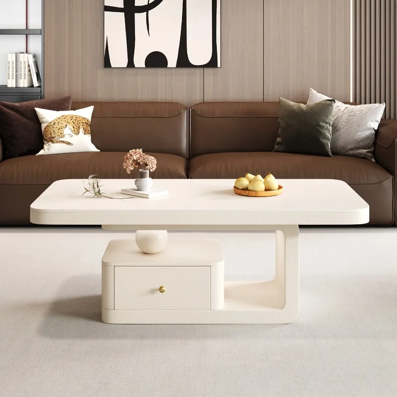 أدراج تتحرك طاولة القهوة الديكور الفاخرة الحديثة غرفة نوم غرفة المعيشة طاولة جانبية المطبخ Couchtisch صالة جناح الأثاث #2