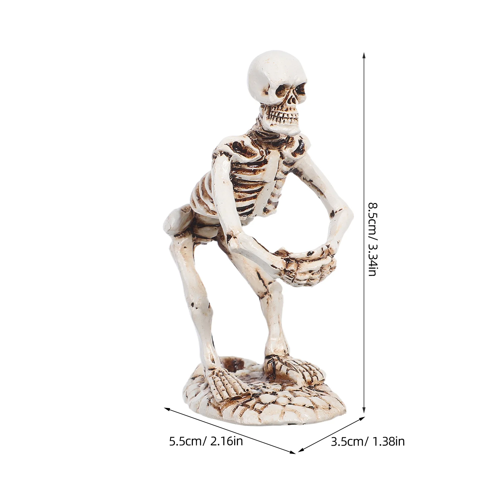 1 قطعة حامل قلم على شكل لافتة للنظر من الراتنج زينة الطاولة هدية الهالوين ديكور صغير #4