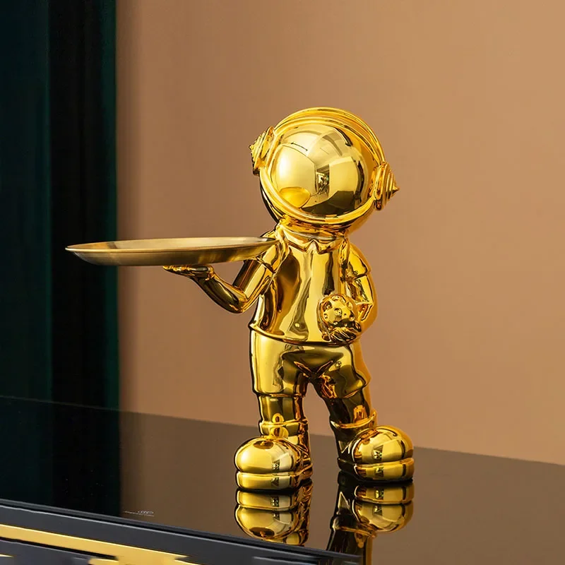 

Home Decor astronaut Statue Creative Nordic Livingroom Decoration Home Accessories Figurine Room Decor Resin Crafts Sculpture