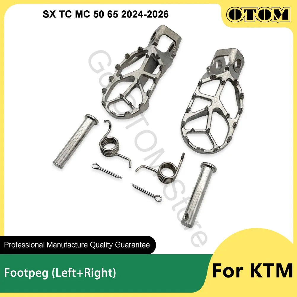 

OTOM 2024-2026 Передние подножки для мотоциклов KTM SX SXE HUSQVARNA TC EE GASGAS MC MCE 5 50 60 для мотокросса