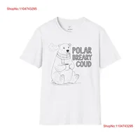 Funny Quirky T Shirt POLAR BREARYCOUD All Season for  vintage Washed Slightly streetwear Stylish Stretched Versatile Breathable