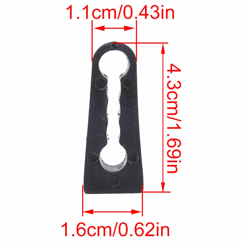 For Toyota Avensis T270 2009-2018 Door Lock Damper Buffer Deadener Seal Shock-Absorbing Damping Protector Car Sound Replacement