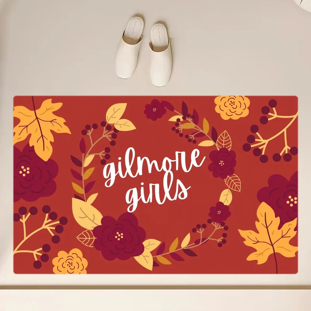 TV Series G-Gilmore Girls Floor Mat Anti-Slip Bathroom Kitchen Bedroom Living Room Entrance Rug Home Decor