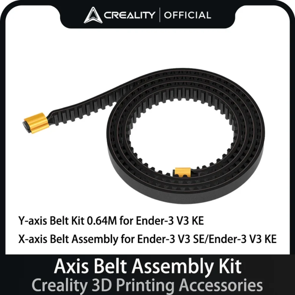 

Ремень Creality X-axis в сборе для Ender-3 V3 SE/Ender-3 V3 KE Комплект ремня оси Y 0,64 м для Ender-3 V3 KE Аксессуары для 3D-печати