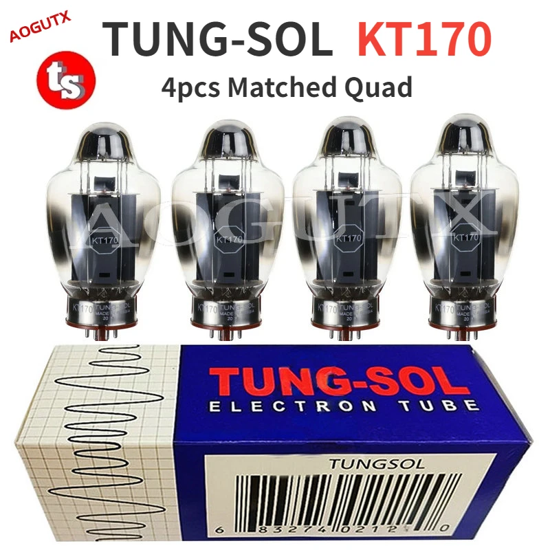 TUNG-SOL Vacuum Tube KT170 Upgrade KT150 KT88  KT120 6550 KT66 KT100 HIFI Audio Valve Electronic Tube Amplifier Kit DIY Matched