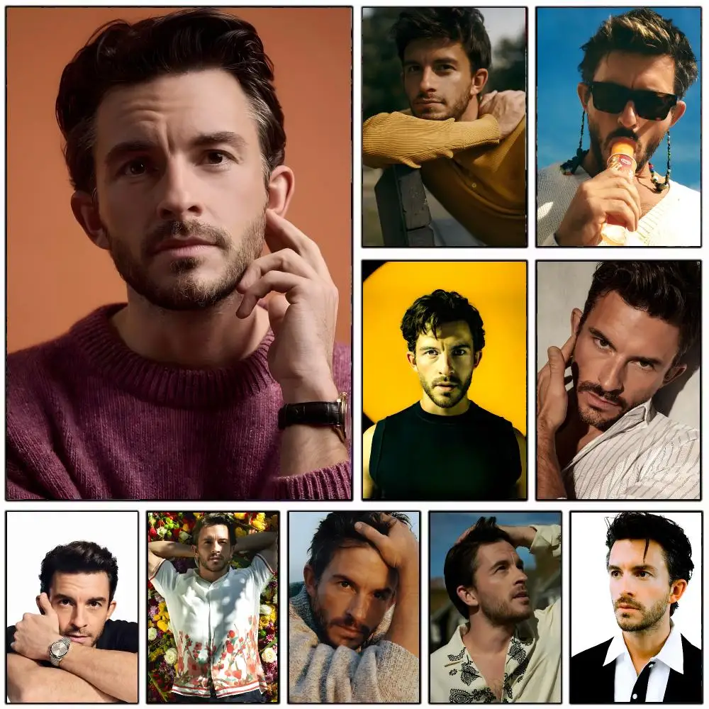 Popular British Actor Jonathan Bailey Poster Modern Home Decoration Interior Design & Contemporary Wall Art Collection