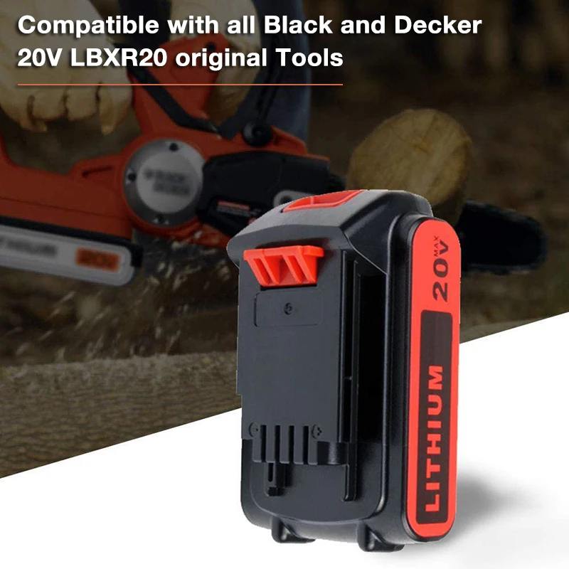 LB20 zamiennik dla Black & Decker 18V/20V 3.5Ah akumulator litowo-jonowy LBX20 LBXR20 BL2018-XJ GKC1825L GTC1850L20 elektronarzędzia