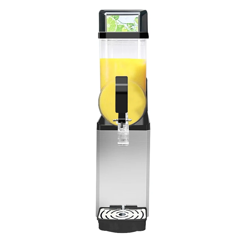 Slushy Maker Machine 1 Tanks 15L Commercial Smoothie Slushie Ice Making Machine Frozen Drink Slush Machine For Sale