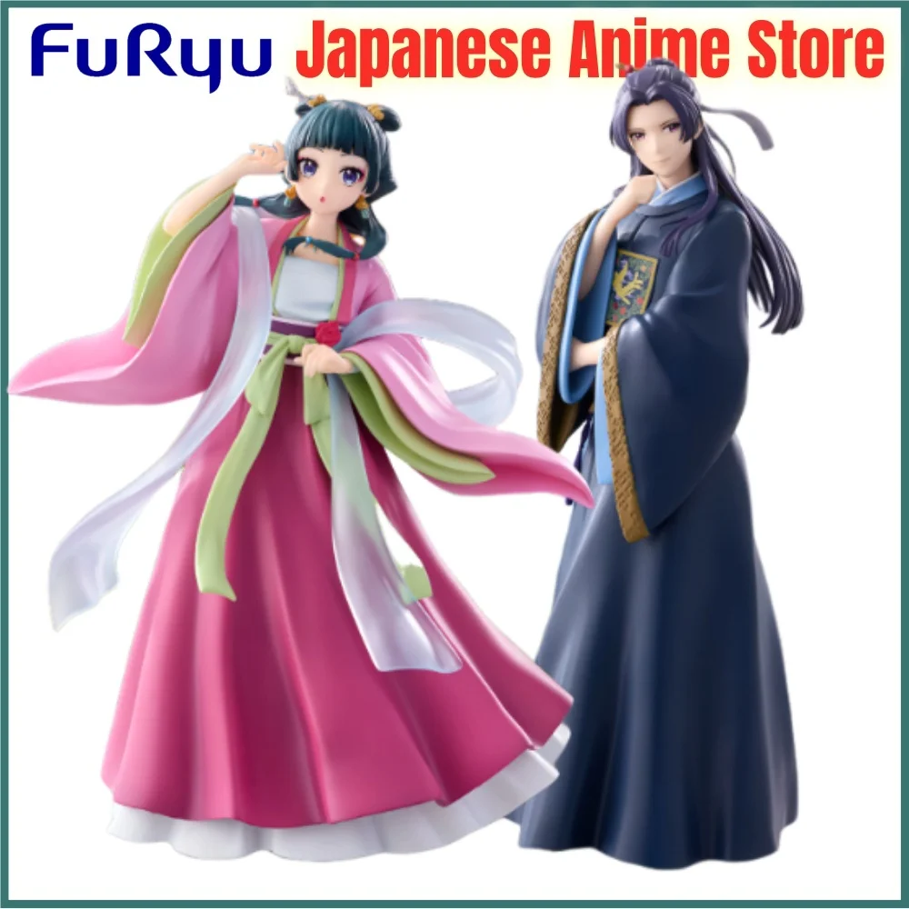 

Original FuRyu Kusuriya no Hitorigoto Anime Maomao & Jinshi Trio-Try-iT Anime Figure Action Figurine Model Figuarts Collector