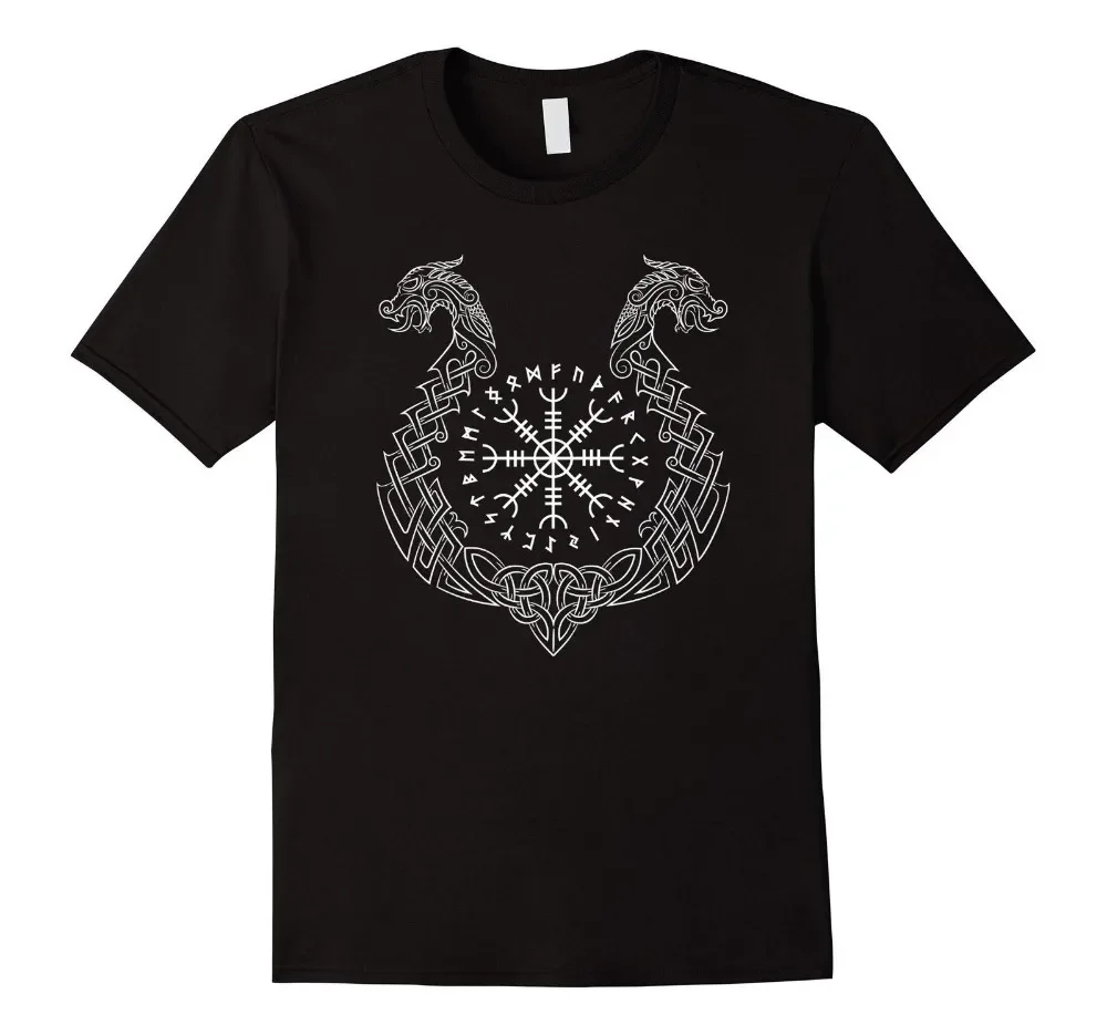 Helm of Awe - T-shirts pour hommes, nouvelle collection, style d'été, manches courtes, mode décontractée, amusants pour hommes