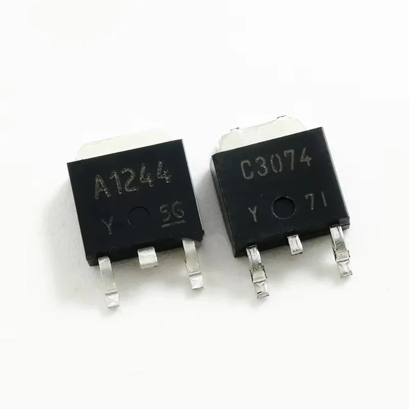 10 Teile/los 2SA1244 A1244 TO252 2SC3074 C3074 TO252 Auto-transistor