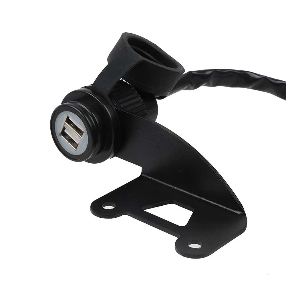 For Honda CMX500 CMX300 Rebel CMX 500 CMX 300 Motorcycle Accessories Double USB Charger Socket Converter Black Adapter Socket