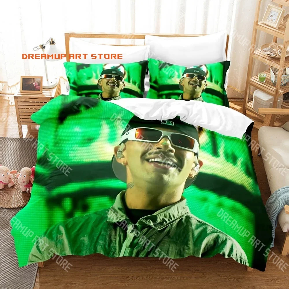 2026 3D Print Feid Ferxxo Music Singer Bedding Set Single Twin Full Queen King Size Bed Set Adult Kid Bedroom Duvetcover Set