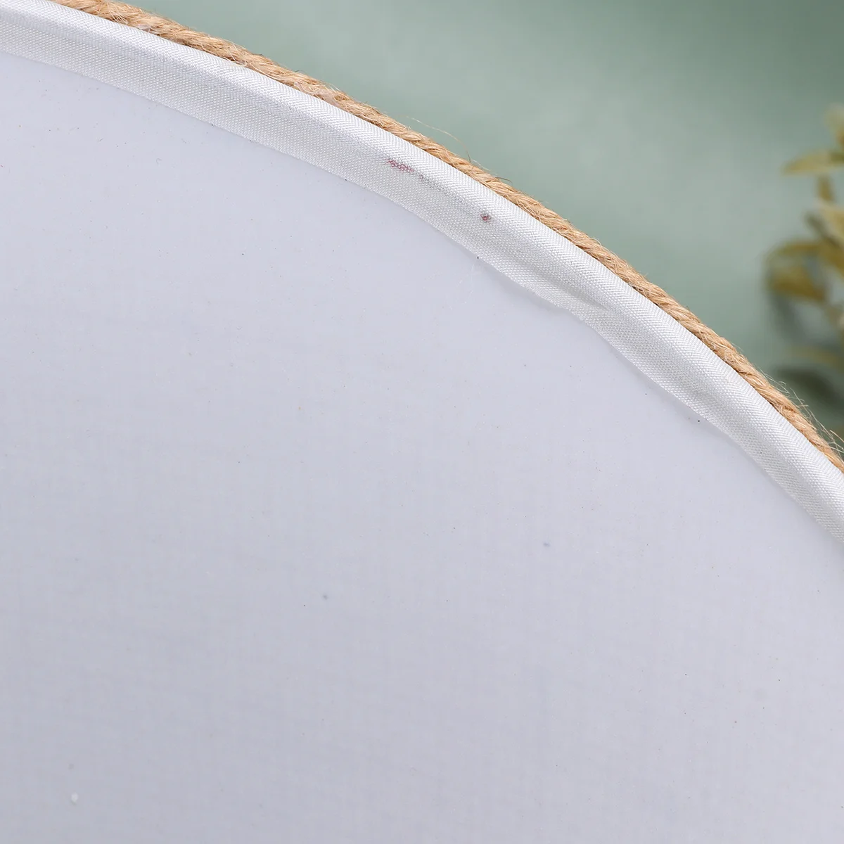 

E27 Burlap Cloth Lamp Shade Khaki Rustic Fabric Lampshade Table Lamp Cover Living Room Bedroom Decorative Diffuse Lighting Warm