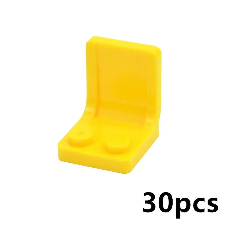 30 stks MOC Onderdelen 2x2 Gebruiksvoorwerp Zetel Stoel Compatibel 4079 Figuren Bricks DIY Assmble Bouwstenen Deeltje Kid Gift