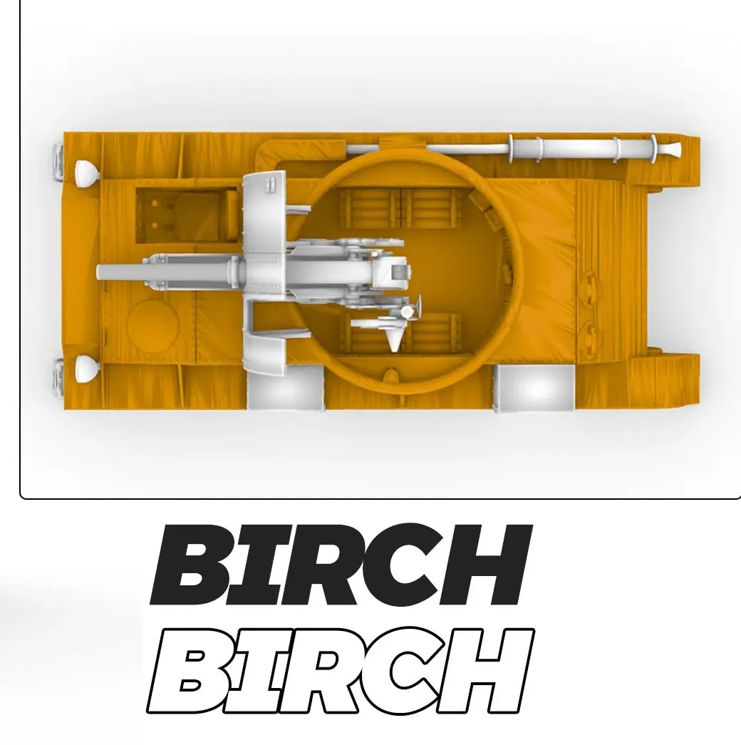 

BIRCH Self-Propelled Artillery SSMODEL SS554 1/56 1/72 1/100 15mm WarGaming 28mm Military Model Kit