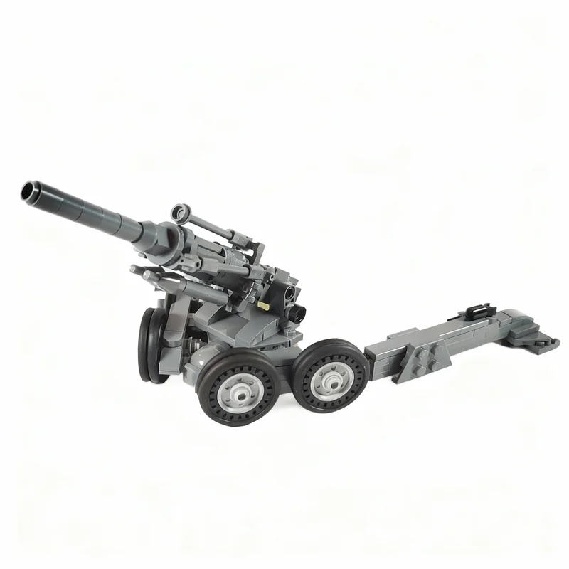 

210pcs MOC 155 Mm Model 50 Howitzer Universe Building Blocks Construction Toy Christmas Gifts DIY Creative Idea Education Brick