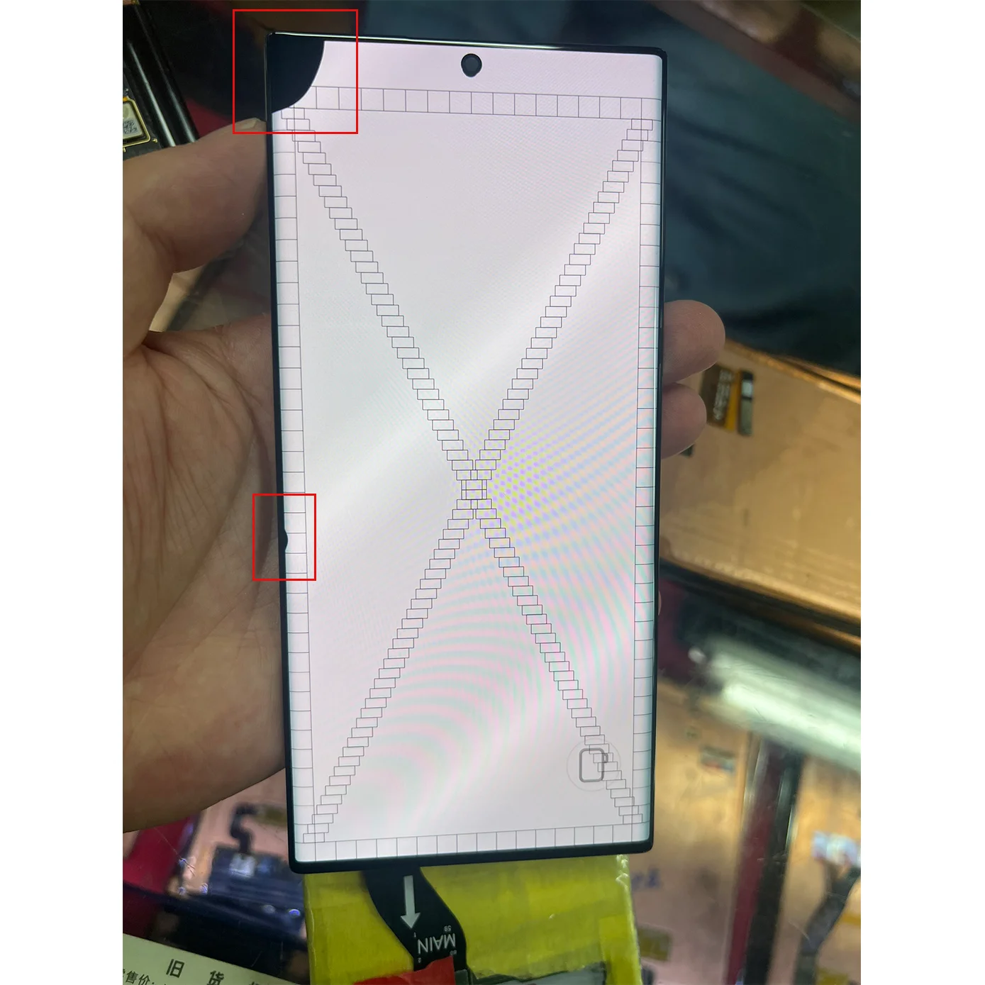 100% Getest Voor Samsung S22 Ultra S908U S908 S908B LCD Display Touch Screen Digitizer Vergadering Met Gebreken 120HZ AMOLED