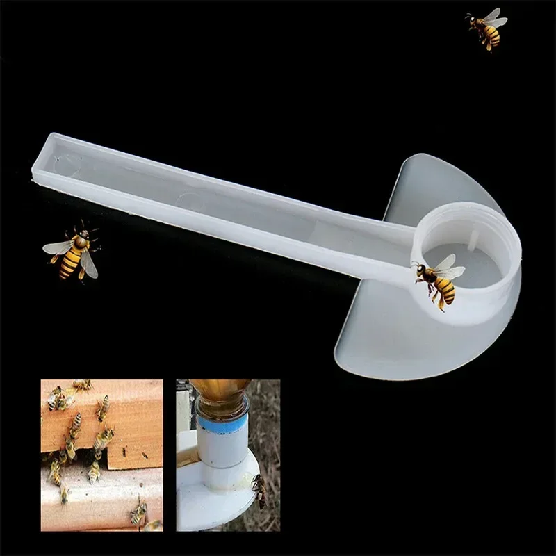 100 Pcs Beekeeping Entry Feeder Cap Feeder Beekeeper Equip Beekeeping Hive Tool Garden Bee Feeder Water Drink Feeding