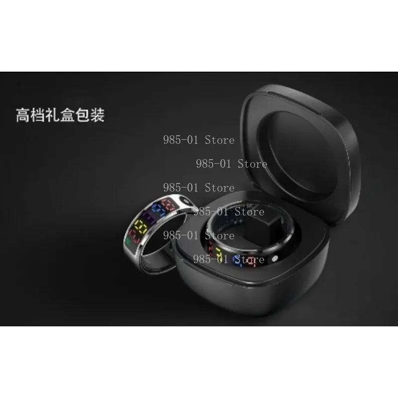 

Умное кольцо с цветным экраном для мониторинга здоровья, Bluetooth-кольцо для отслеживания сна, частоты сердечных сокращений и уровня кислорода в крови