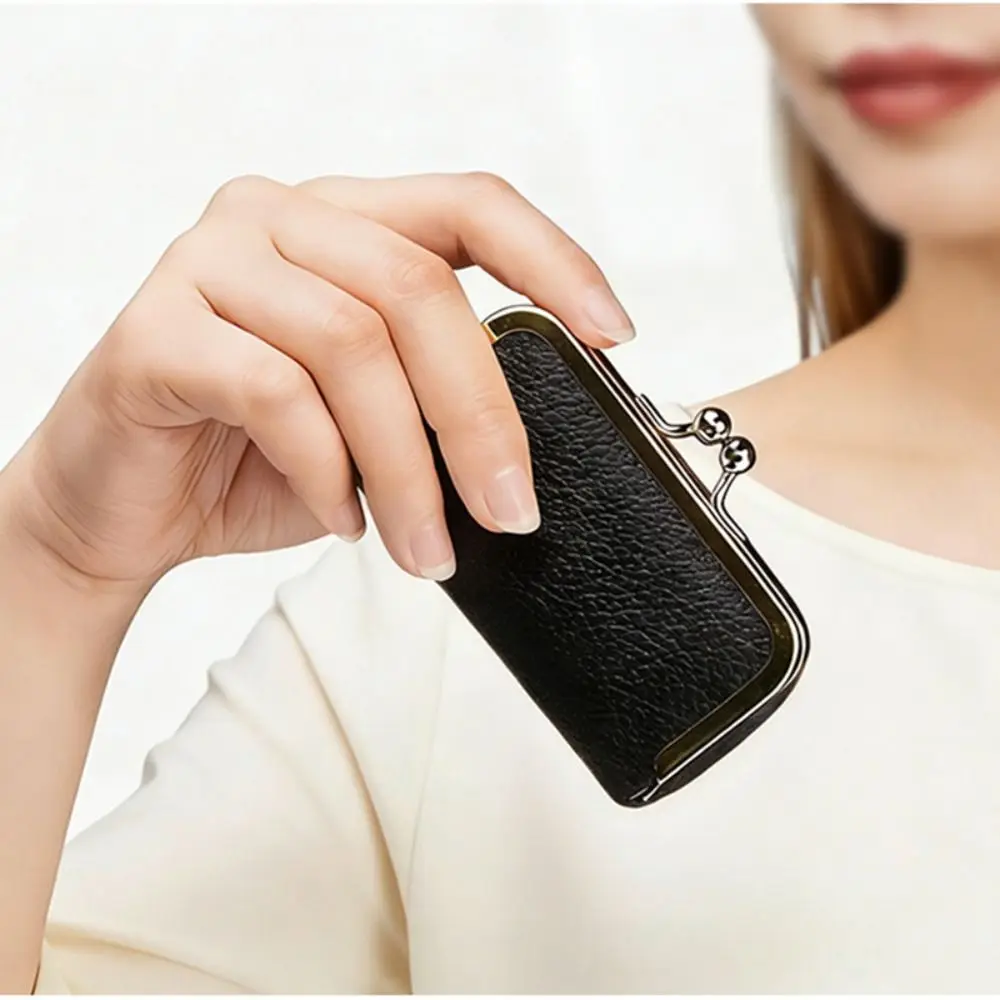 Portable Leather Jewelry Storage Bag Exquisite Anti-lost Lipstick Bag Wallet Multifunctional Jewelry Storage Box Jewelry Storage