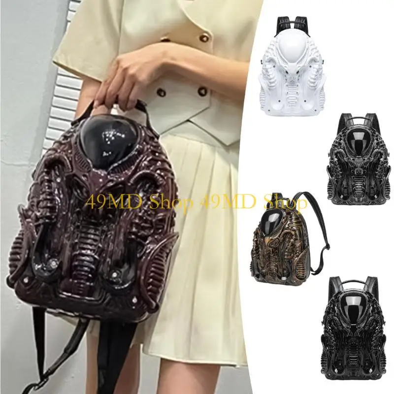 

49MD Halloween рюкзак Unisex Creative Travel Rackpack рюкзак ксеноморф