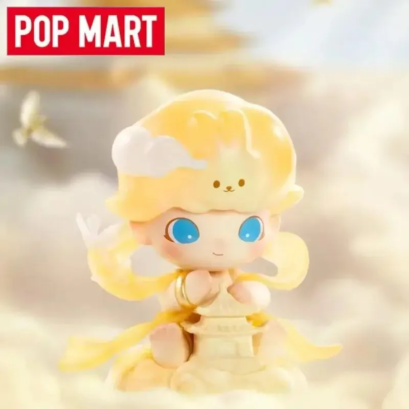 

POP MART Dimoo The Moon Palace Cute Anime Action Figure Blind Box Guess Bag Toys Dolls Mystery Box Desktop Decoration Collection