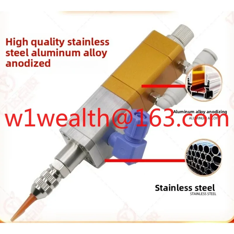2626 Reaction suction stainless steel fine-tuning pneumatic dispensing valve dispensing machine accessories silicone yellow glue