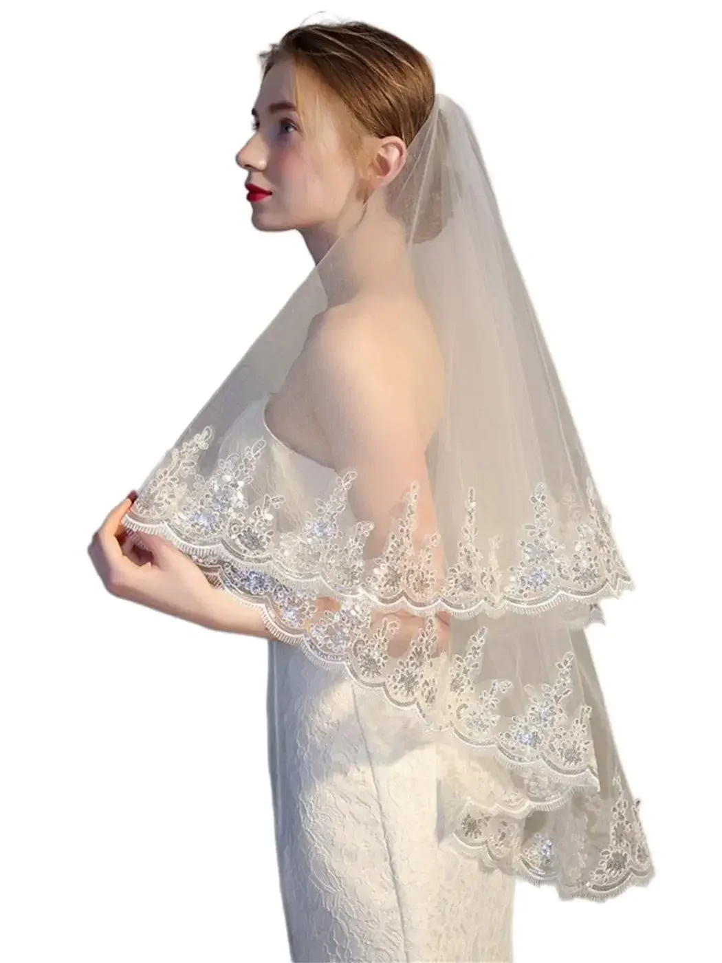 Bridal Veils 2 Tier…