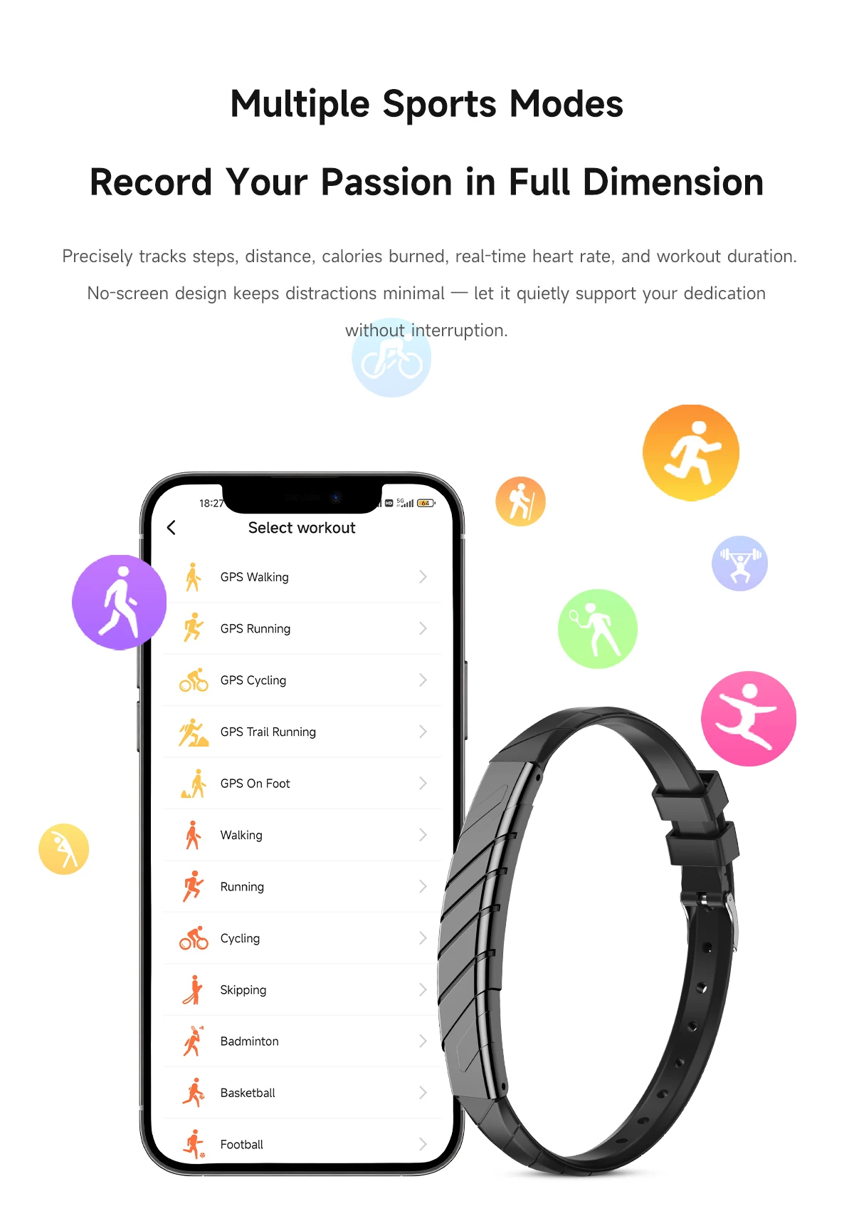 2026 Women Smart Bracelet With Heart Rate Monitor Activity Fitness Tracker Sports Wristband Waterproof Smart Watch Men Smartband