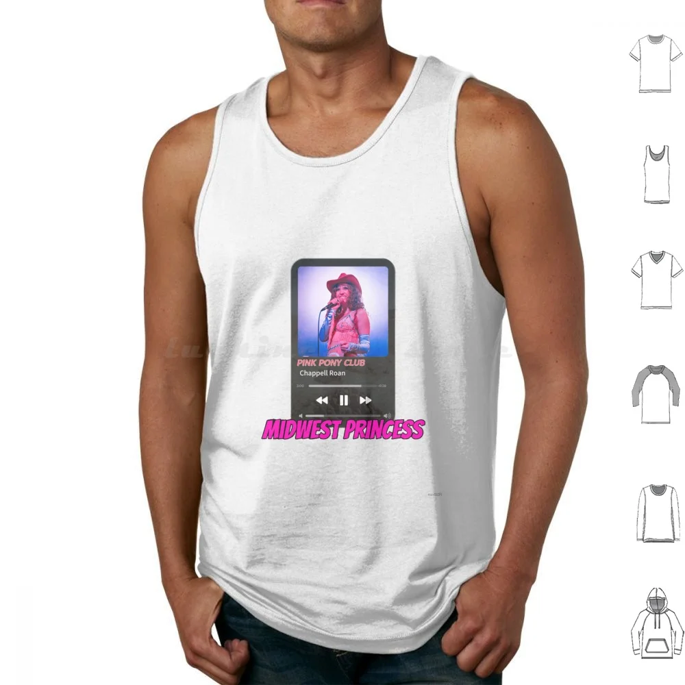 Chappell Roan Iphone Tank Tops Print Cotton Chappell Roan Chappell Roan Art Midwest Princess The Rise And Fall Of A