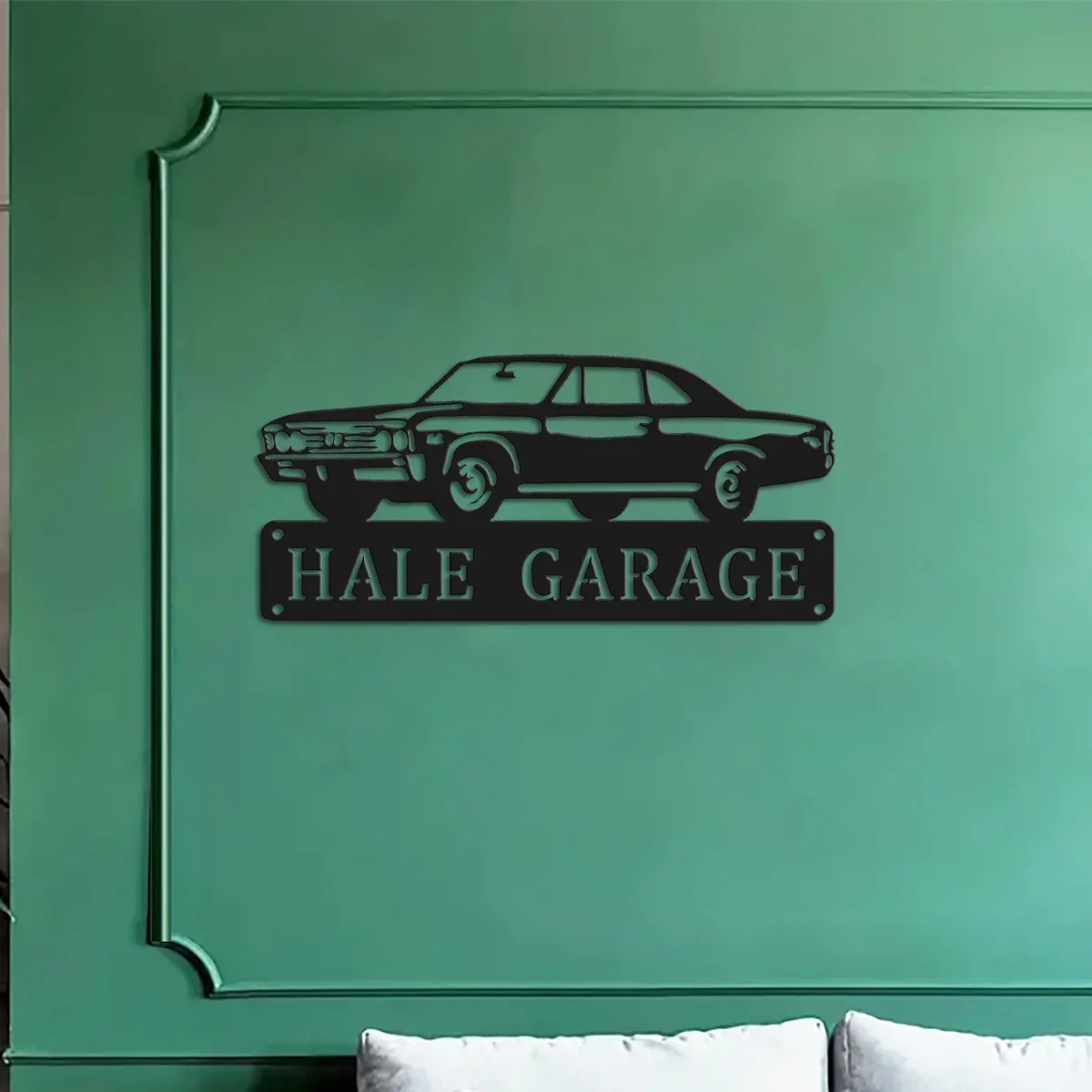 Custom 1967 Chevelle - Personalized Metal Sign- Man Cave- Classic - Muscle Car -Garage Sign