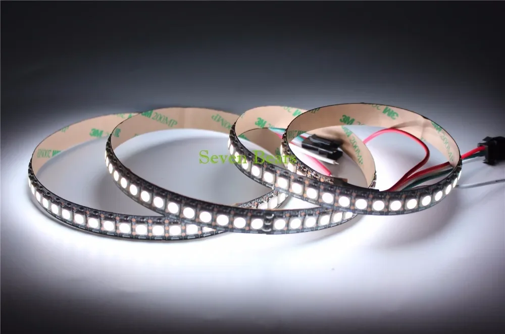 SK6812 5050 RGBW Led Strip Light 4 IN 1 Similar WS2812B 30 60 144 LEDs/m Individual Addressable RGBWW Led Lights IP30 65 67 DC5V