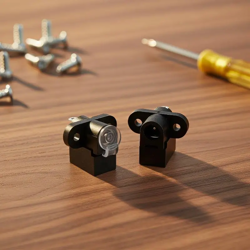 Ladeanschluss für Kinder-Elektroautos, universell passend, aus Kunststoff, rund, 6V 12V Zubehör für die Reparatur der meisten Kinder-Elektroautos. – Detail 15