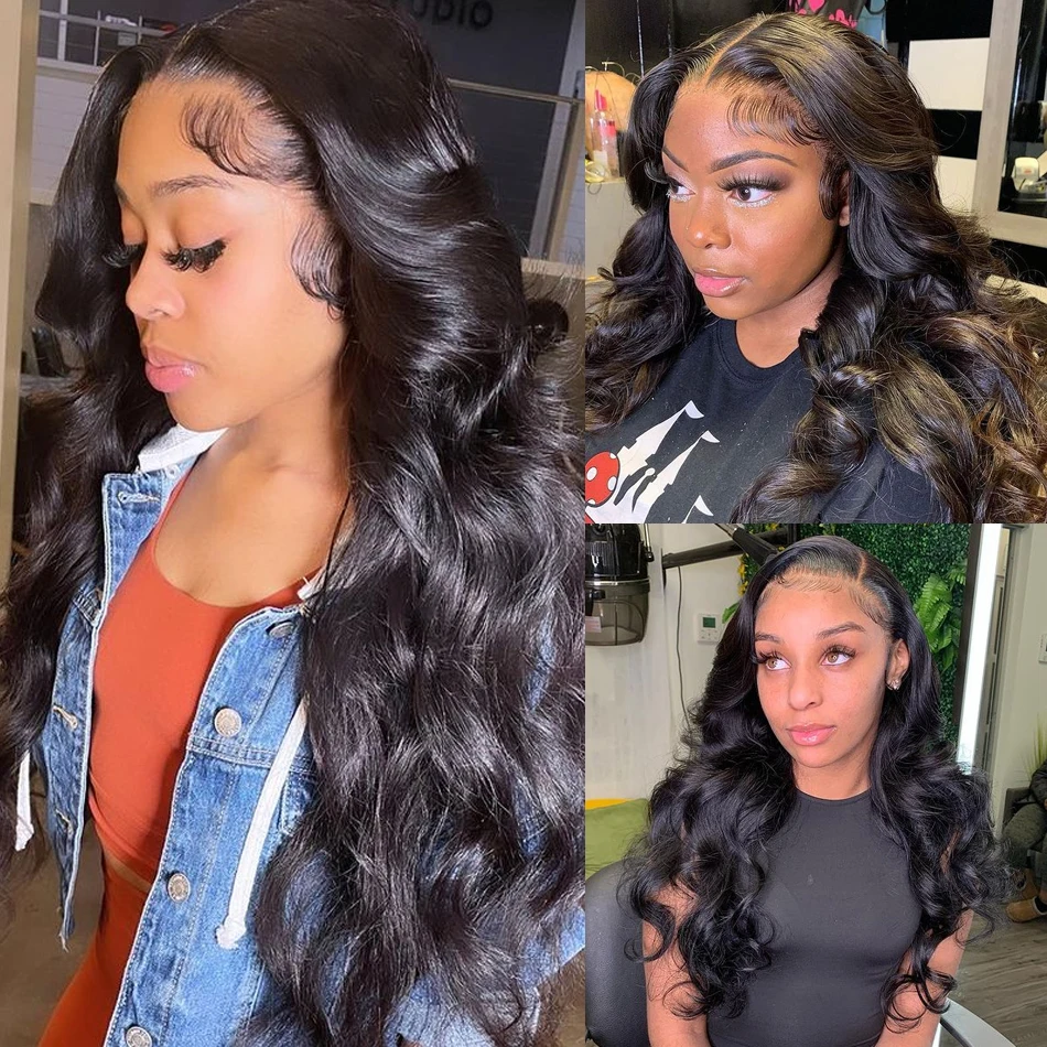 BAHW Malaysian Hair Body Wave 4x4 Lace Closure Virgin Human Hair Bleached Knots Free Part Top Closure Swiss Lace For Black Women